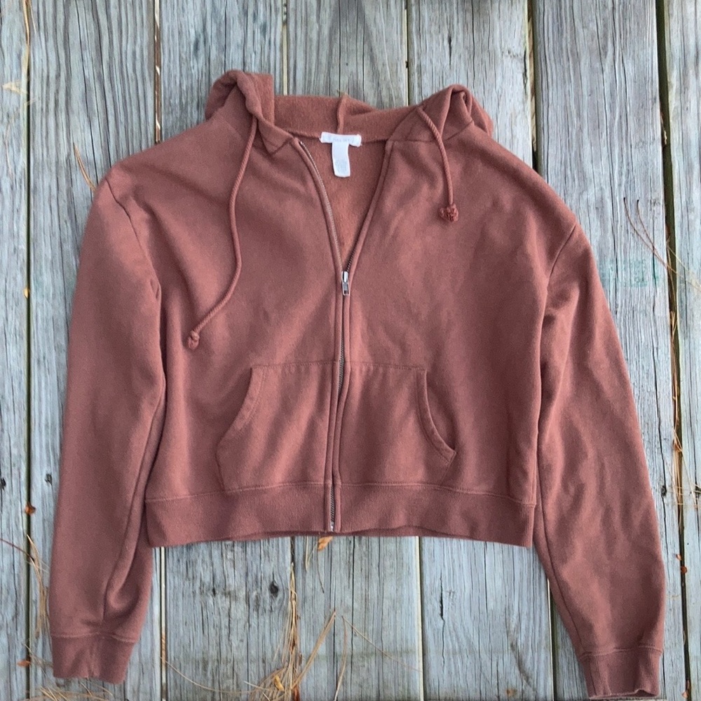 Cropped hoodie